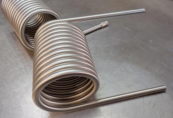 Edelstahlspirale - Ø 15 cm - 6 Meter